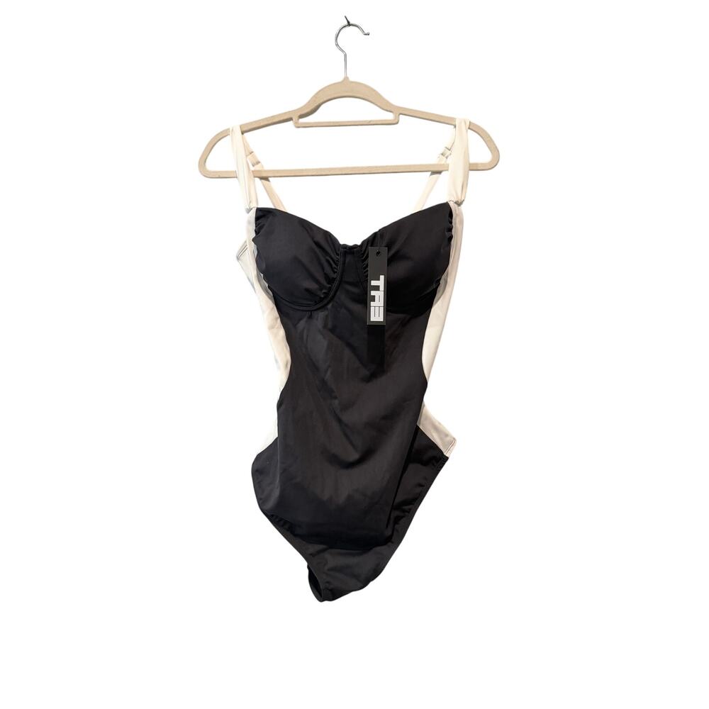 NWT TA3 Black Size XL Classic X Long Sculpt Swim Vacation Shark Tank Beach Pool